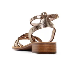 Sandales Les Tropeziennes Hireen Or Craquele