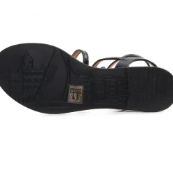 Sandales Les Tropeziennes Horelia Noir Or