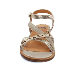 Sandales Mamzelle Olim Leo Beige Or