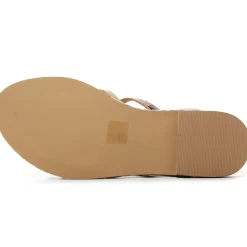 Sandales Plates Emilie Karston Sogam Ambre