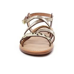 Sandales Plates Les Tropeziennes Hapaxgum Leop Multi