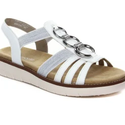 Sandales Remonte D2073-80 Weiss Weiss