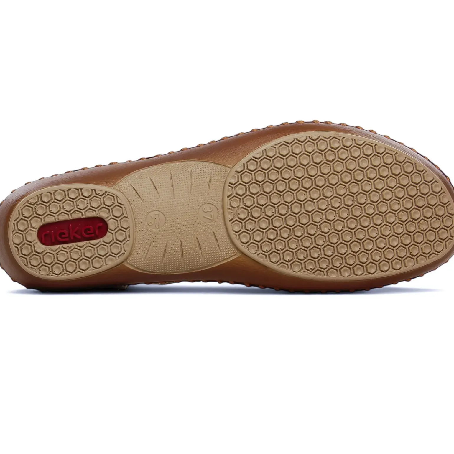 Sandales Rieker M1650-60 Off White Perle