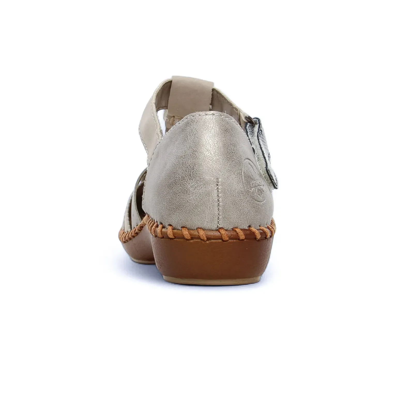 Sandales Rieker M1650-60 Off White Perle