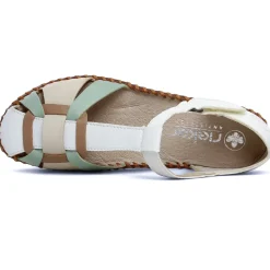 Sandales Rieker M1673-90 Weiss