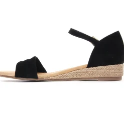 Sandales Scarlatine Co44709 Velours Noir