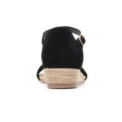 Sandales Scarlatine Co44709 Velours Noir