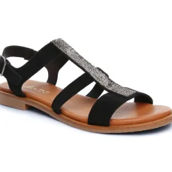 Sandales Scarlatine 11657 Cristal Noir