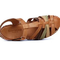 Sandales Scarlatine Ekenis Camel