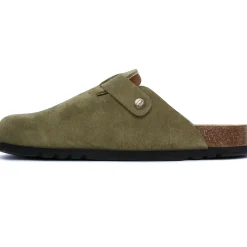 Sandales Scholl Olivier Suede Khaki
