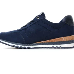 Tennis Et Baskets Mode Marco Tozzi 23781 Navy Comb