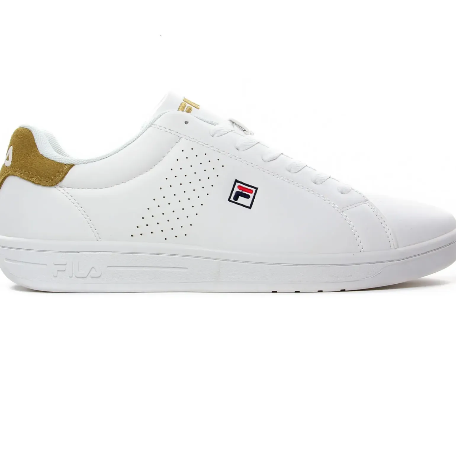 Tennis Fila Crosscourt White Golden