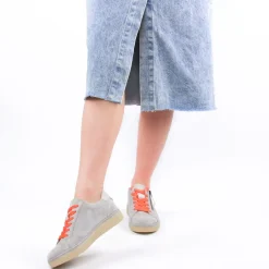 Tennis Jana 23780 Grey Orange