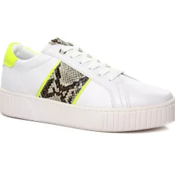 Tennis Marco Tozzi 23713 White Neon Yel