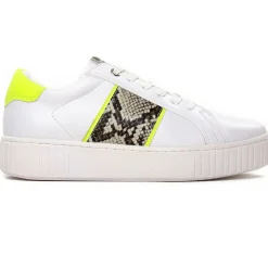 Tennis Marco Tozzi 23713 White Neon Yel