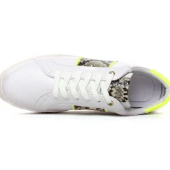 Tennis Marco Tozzi 23713 White Neon Yel