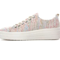 Tennis Plateforme Remonte D1C03-90 Weiss Multi