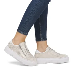 Tennis Plateforme Rieker M1953-60 Beige Gold