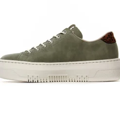 Tennis Plateforme Rieker M1952-52 Kaki Leop