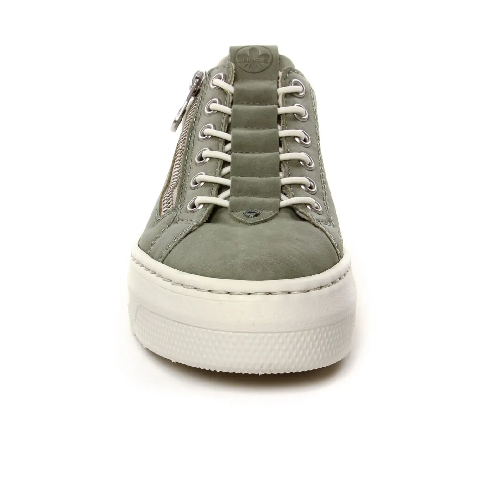 Tennis Plateforme Rieker M1952-52 Kaki Leop