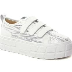 Tennis Plateforme Vanessa Wu Bridget Bk2561 Argent