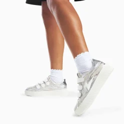 Tennis Plateforme Vanessa Wu Laurine Bk2778 Argent