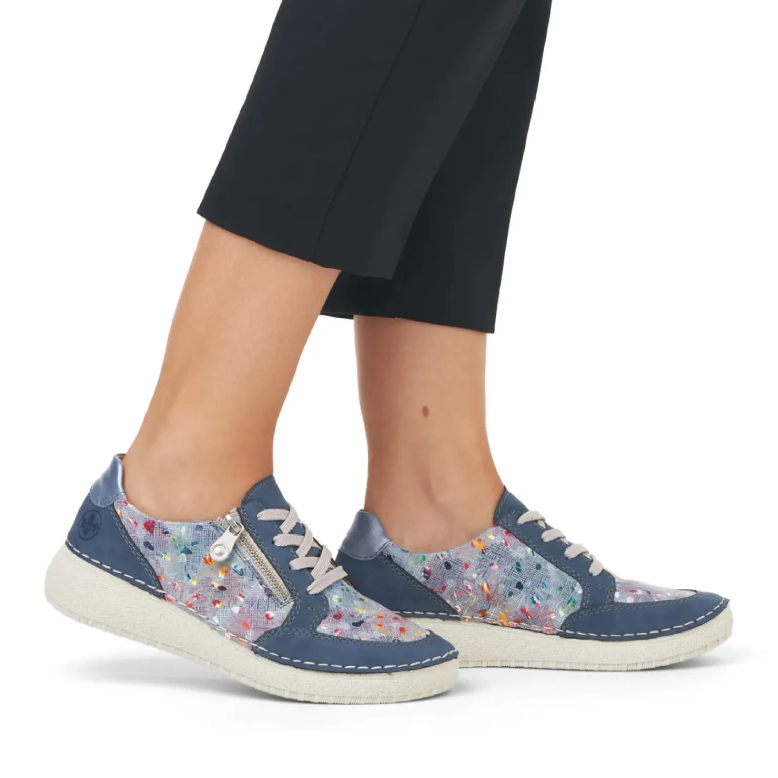 Tennis Rieker 50900-90 Jeans Ciel