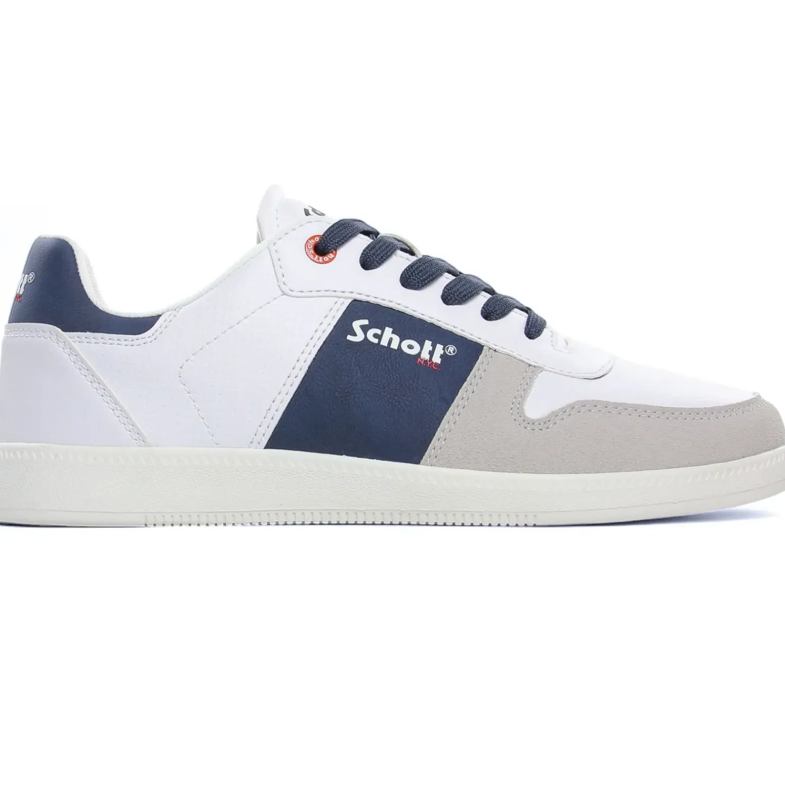 Tennis Schott Foster White Navy