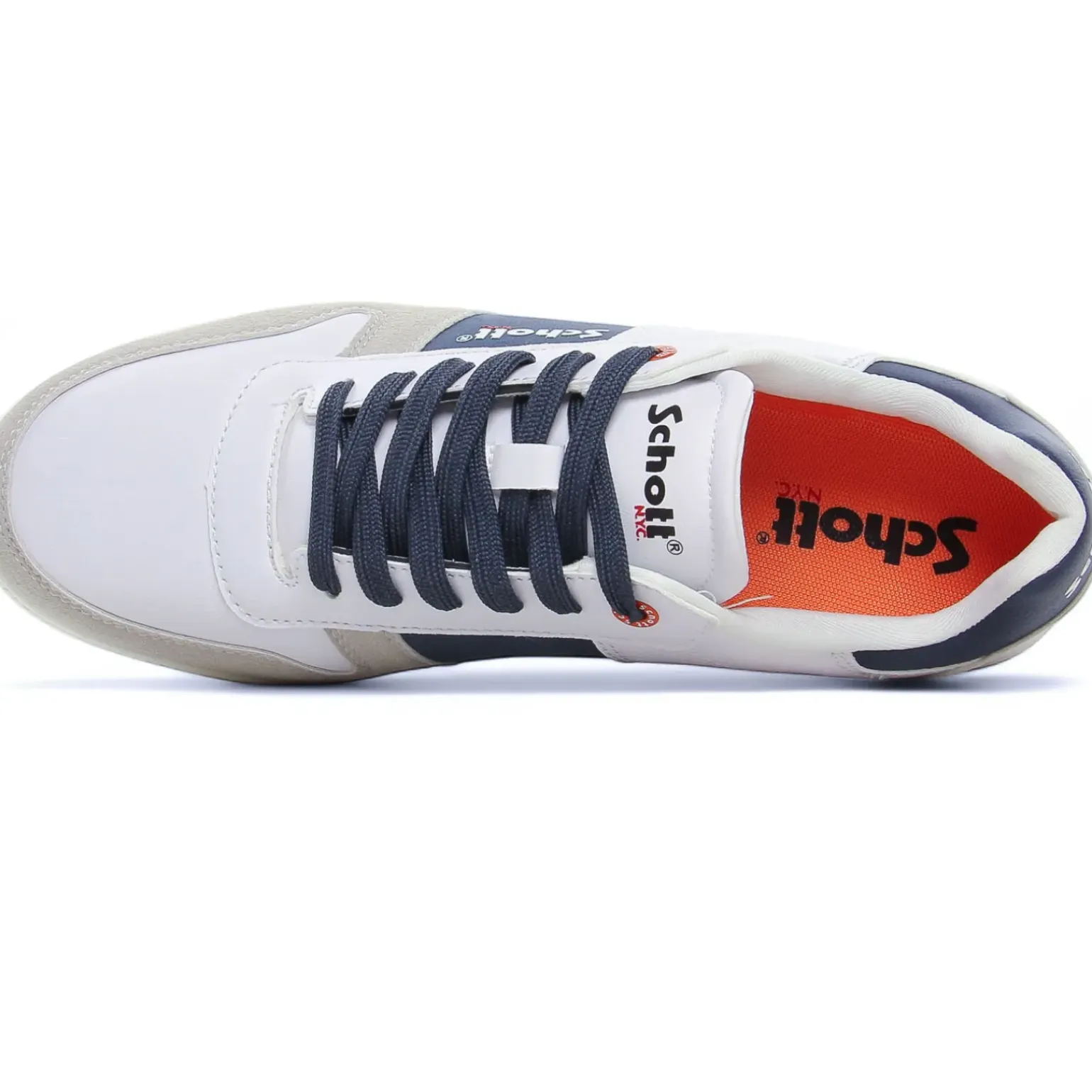Tennis Schott Foster White Navy