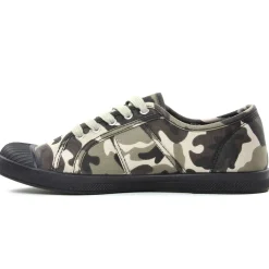 Tennis Toile Les Tropeziennes Chaz Gris Camouflage
